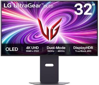 Monitor LG 32" OLED 32GS95UV, HDMI2.1, DP, USB, HAS, DualM