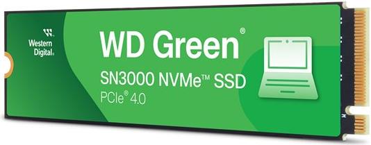 WD Green SN3000 NVMe SSD 2TB M.2 2280, WDS200T4G0E