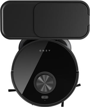 Robot Cleaner w/Dust Collector, black, 2in1 and dust tank, 4000pa, 3200mAh battery