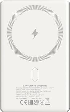 CANYON power bank OnPower 510 slim Magsafe 10000 mAh PD20W Beige