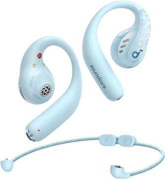 Anker Soundcore AeroFit Pro Wireless Headphones, Blue