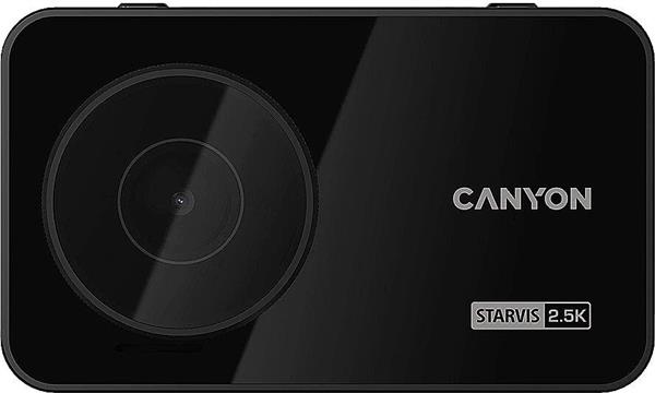 Canyon Dashcam DVR25GPS WQHD/2.5k/GPS/WiFi/App/SD-Card bk retail