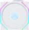 Fan Lian Li UNI FAN TL Wireless LCD 120 ARGB PWM 120mm, White