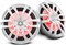 Marine zvučnici DS18, NXL-10, Bijeli 10", 2 sistemski, 200W RMS, 4 ohma. LED Light