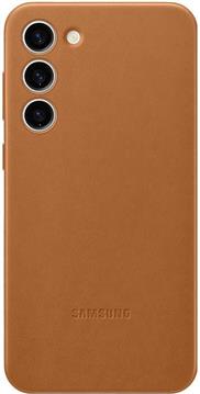 Samsung Leather Case do Galaxy S23 Plus camel