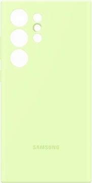 Samsung Silicone Case do S24 Ultra light green