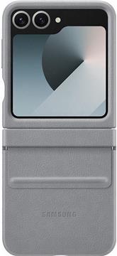 Samsung Flap Eco-Leather Case Z Flip 6 siva