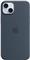 Apple iPhone 15 Plus Silicone Case with MagSafe storm blue