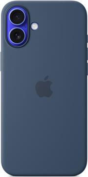 Apple iPhone 16 Plus Silicone Case with MagSafe denim