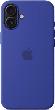 Apple iPhone 16 Plus Silicone Case with MagSafe ultramarine