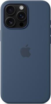 Apple iPhone 16 Pro Max Silicone Case with MagSafe denim