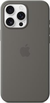 Apple iPhone 16 Pro Max Silicone Case with MagSafe stone gray