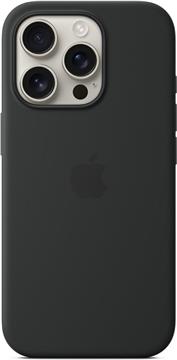 Apple iPhone 16 Pro Silicone Case with MagSafe black