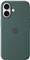Apple iPhone 16 Silicone Case with MagSafe lake green