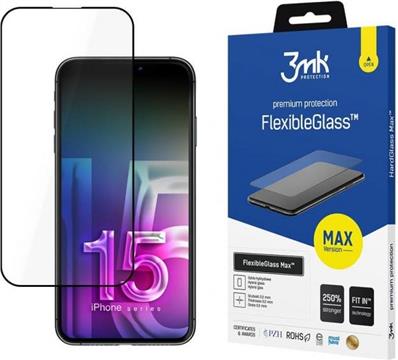 3mk FlexibleGlass Max do Apple iPhone 15 Pro Max