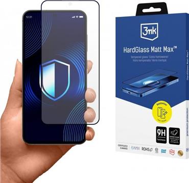 3mk HardGlass Matt Max do Samsung Galaxy S25