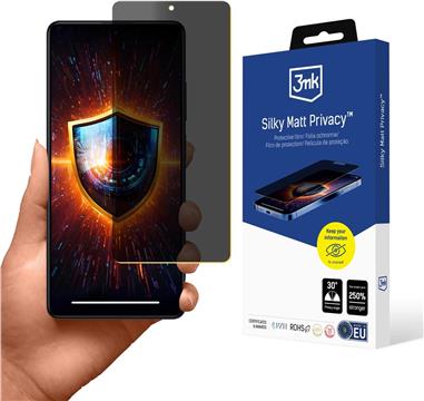 3mk Silky Matt Privacy do Xiaomi Redmi Note 14 Pro+