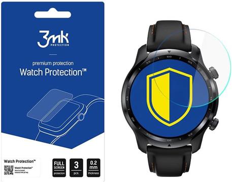 3mk Watch Protection v. FlexibleGlass Lite do TicWatch Pro 3