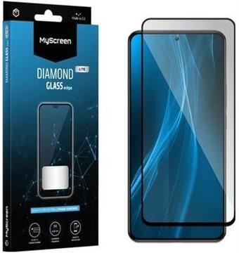 MyScreen Diamond Glass Lite Edge Full Glue Black do Xiaomi Redmi 14C/14R 5G