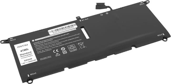 Baterija Mitsu za Dell XPS 13 (9370), XPS 13 (9380), Latitude 13 (3301) 7.4V-7.6V 5500mAh PN: BC/DE-XPS13-9370