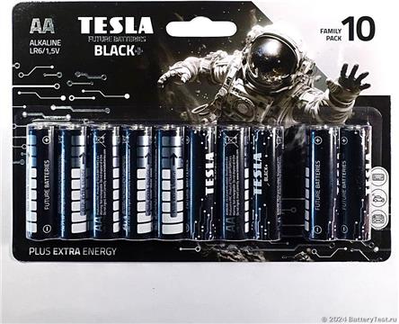 Baterije Tesla AA Black+ 10 komada