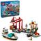 LEGO City 60422 Lučka s teretnim brodom