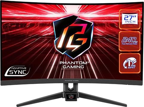 ASRock Phantom Gaming PG27F15RS1A - 27'' | VA | Full HD | 1ms | 240Hz | HDR