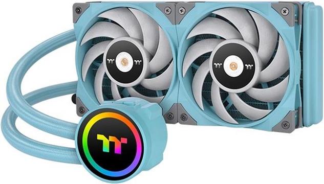 Vodeno hlađenje Thermaltake TOUGHLIQUID 240 ARGB Sync All-In-One Turquoise 240mm