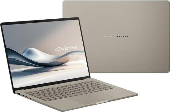 ASUS Zenbook 14 UX3407RA-QD020W X Elite X1E 78 100 14.0" WUXGA OLED 60Hz 400nits Glossy 32GB LPDDR5X SSD1TB Qualcomm Adreno GPU WLAN+BT Cam 70WHrs Win11 Zabriskie Beige
