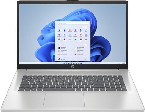 Prijenosno računalo HP 17-CN4033CL Intel Core 5 120U Laptop 17.3’ Full HD 16 GB DDR4-SDRAM 512 GB SSD Wi-Fi 6 (802.11ax) Windows 11 Home Silver New Repack/Repacked