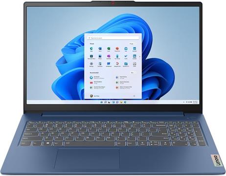 Lenovo IdeaPad Slim 3 15IAH8 Intel® Core™ i5 i5-12450H Laptop 39.6 cm (15.6") Full HD 16 GB LPDDR5-SDRAM 1 TB SSD Wi-Fi 6 (802.11ax) Windows 11 Home Blue
