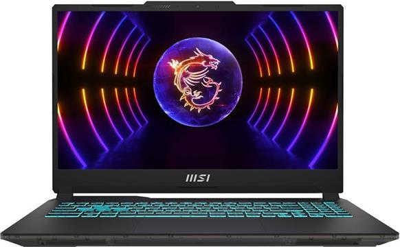 MSI A13VF-1484XPL laptop Intel® Core™ i7 i7-13620H 39.6 cm (15.6") Full HD 16 GB DDR5-SDRAM 512 GB SSD NVIDIA GeForce RTX 4060 Wi-Fi 6E (802.11ax) NoOS Black