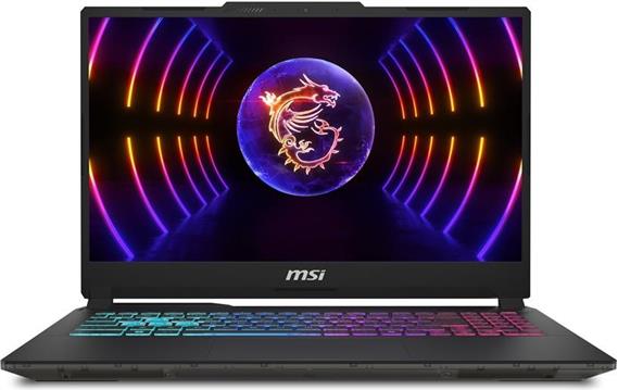 MSI Cyborg 15 A13 Intel® Core™ i5 i5-13420H Laptop 39.6 cm (15.6") Full HD 16 GB DDR5-SDRAM 512 GB SSD NVIDIA GeForce RTX 4050 Wi-Fi 6E (802.11ax) NoOS Black
