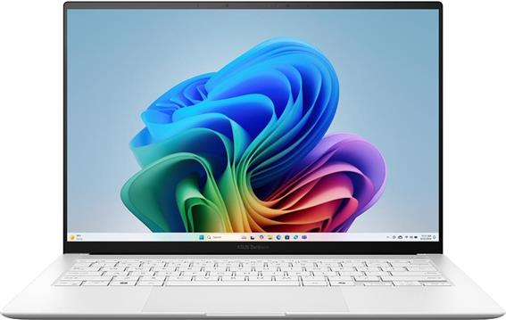 Notebook/laptop ASUS Zenbook S 14 OLED UX5406SA-PV030W Intel® Core™ Ultra 5 258V 14” 3K OLED 32 GB LPDDR5 1TB SSD Intel Arc Graphics Windows 11 Skandynawska biel