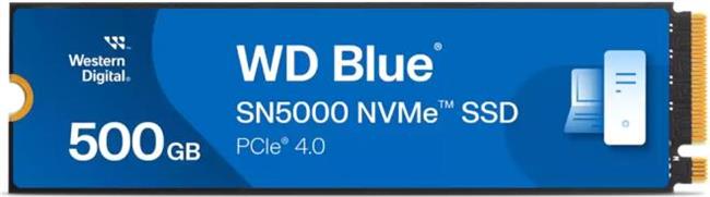 M.2 500GB WD Blue SN5000 NVMe PCIe 4.0 x 4, WDS500G4B0E