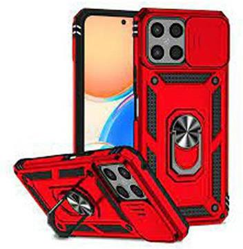 MM TPU POCO X7 PRO ANTI-SHOCK WITH RING crvena