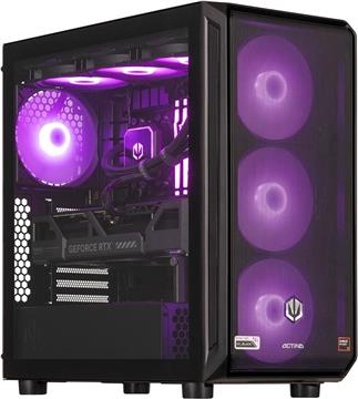Actina 5901443411949 PC AMD Ryzen™ 7 7800X3D 32 GB DDR5-SDRAM 2 TB SSD NVIDIA GeForce RTX 5080 Windows 11 Home Midi Tower Black