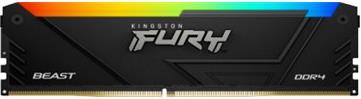 Kingston Fury Beast DDR4 128GB 2666MHz DIMM CL16 4x32GB RGB, KF426C16BB2AK4/128