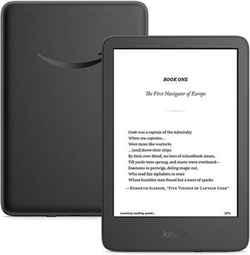 E-book čitač Amazon Kindle 6" 11. generacija 16GB Wi-Fi, crni PN: B0CNV9F72P