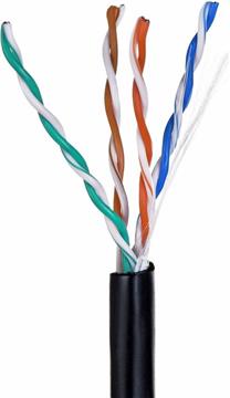 A-LAN KIU5OUTS305 networking cable Black 305 m Cat5e U/UTP (UTP)