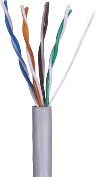 A-LAN KIU5PVC305NC networking cable 305 m Cat5e U/UTP (UTP) Grey