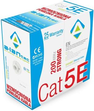 Alantec KIU5STR305 networking cable Grey 305 m Cat5e U/UTP (UTP)