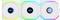 Lian Li UNI FAN SL Wireless LCD Fan, ARGB, PWM, 3-Pack incl. Controller - 120 mm, white