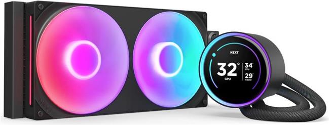 Vodeno hlađenje NZXT Kraken Elite 280 RGB, crno