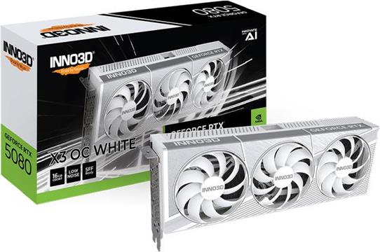 Grafička kartica Inno3D GeForce RTX 5080 X3 OC White 16GB
