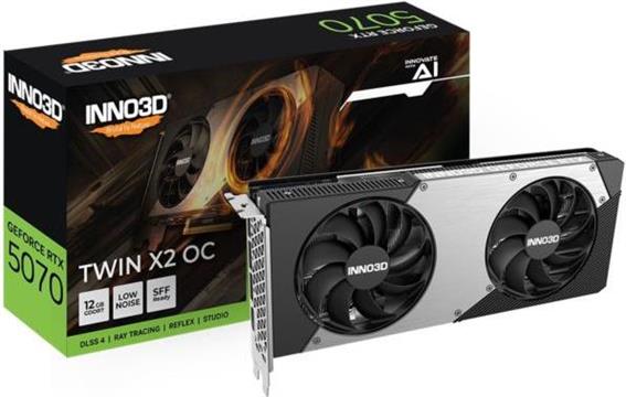 Grafička kartica Inno3D GeForce RTX 5070 Twin X2 OC 12GB