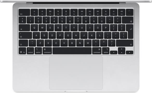 Prijenosno računalo Apple MacBook Air 13" M4 10C CPU / 8C GPU 16GB 256GB SSD, srebrni, MW0W3D/A