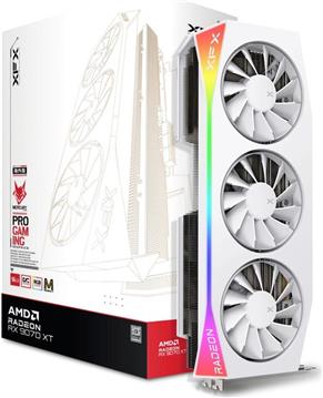 Grafička kartica RX 9070 XT 16GB XFX Mercury Magnetic Air RGB OC GDDR6 3 Fan white