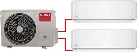 Multisplit sustav VIVAX COOL, multi - bundle R 4kW 1drive2