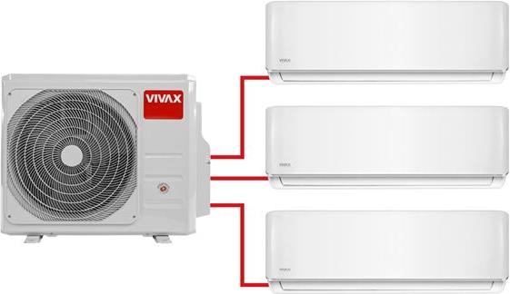 Multisplit sustav VIVAX COOL, multi - bundle R 6kW 1drive3